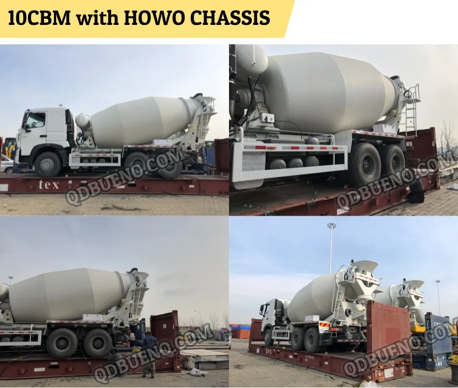 Mixer Truck Side View