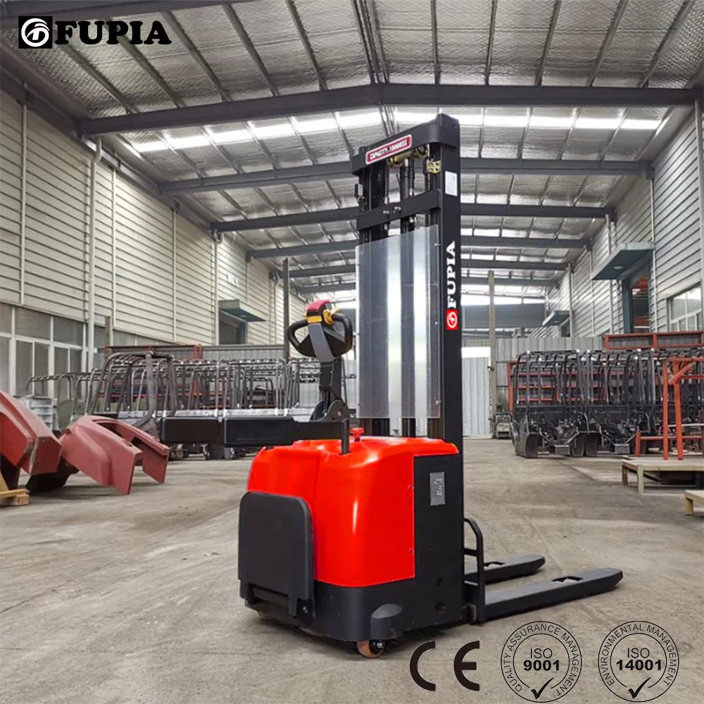 High Quality Walkie Forklift Auto Stacker 2 Ton Fully Electric Pallet Stacker
