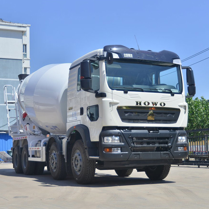Sinotruck New Concrete Truck Mixer Price 8m3 10m3 Mobile Concrete Cement Mixer Drum Truck