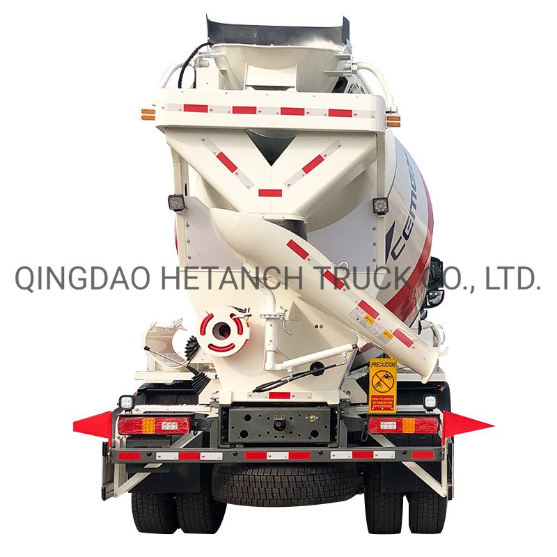 8 ~12 cbm Cement Agitator Using HARDOX steel Mixer Drum Concrete Truck