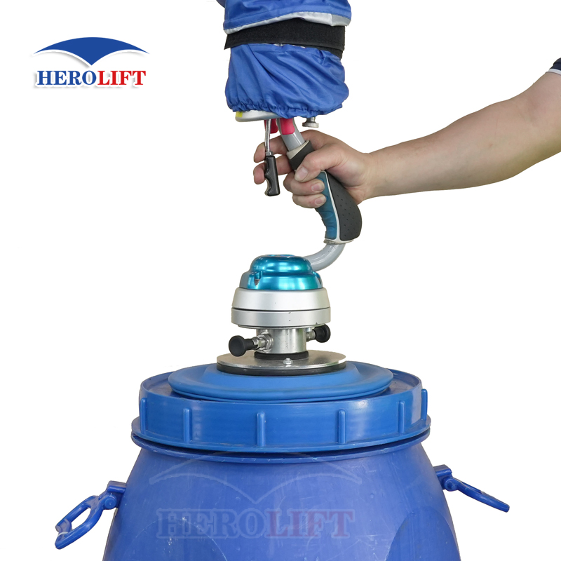 Heavy-Duty Vacuum Tube Lifter for Efficient Drum Handling