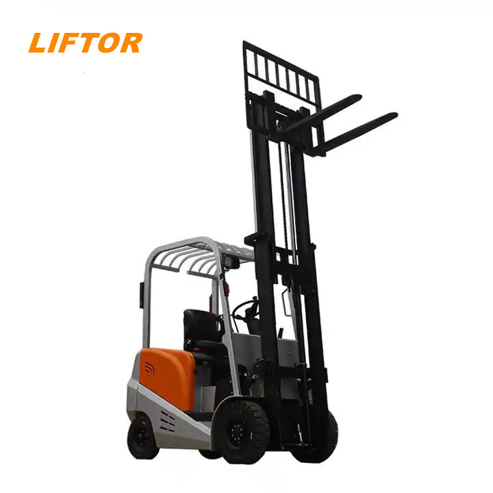 1.5t/2t/2.5t/3t 3/4 Wheel Mini Small Electric Forklift Lithium Lead Acid Battery Reach Pallet Jack Stacker Truck Price for Sales