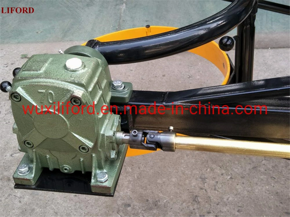 450K Gripper-Type Manual Turning Hydraulic Drum Lifter Oil Drum Handling Equipment