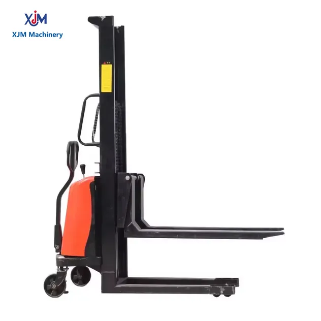 Semi-Electric Pallet Stacker Front View