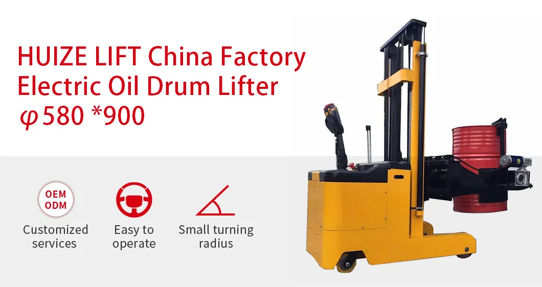 Electric Stacker Oil Drum Lifter