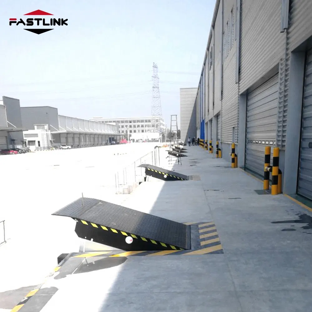 Fastlink Industrial Steel Endurable Adjustable Hydraulic Dock Lip Equipment Levelers