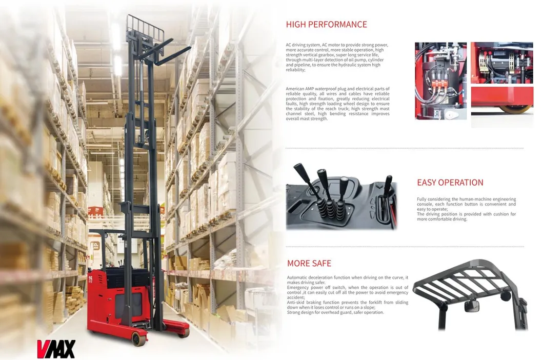 Electric Reach Truck Operation