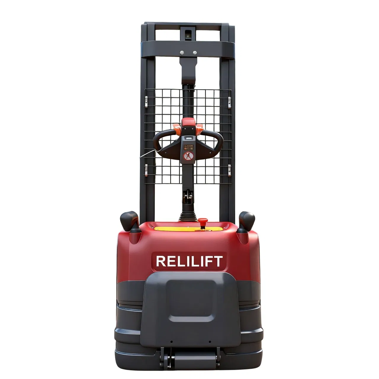 2t Mini Hydraulic Fully Self Pallet Lifter Restaurants Compact Rough Terrain Forklifts Electric Stacker