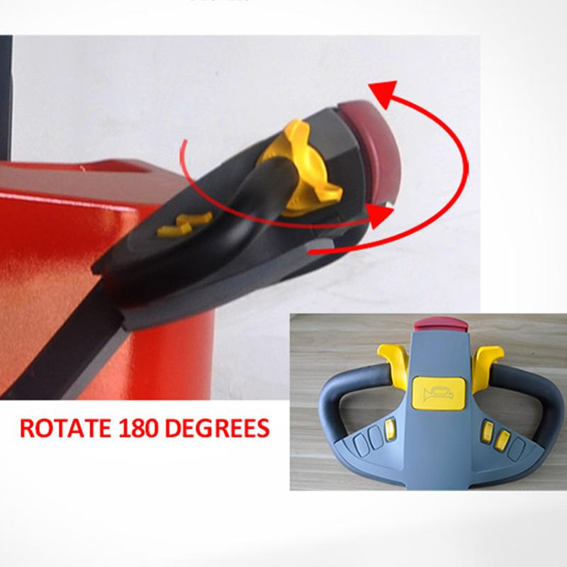 2023 Fully Automatic 1.5 T 2.5 Ton Walkie Powered 3 Ton Self-Propelled Electric Pallet Stacker