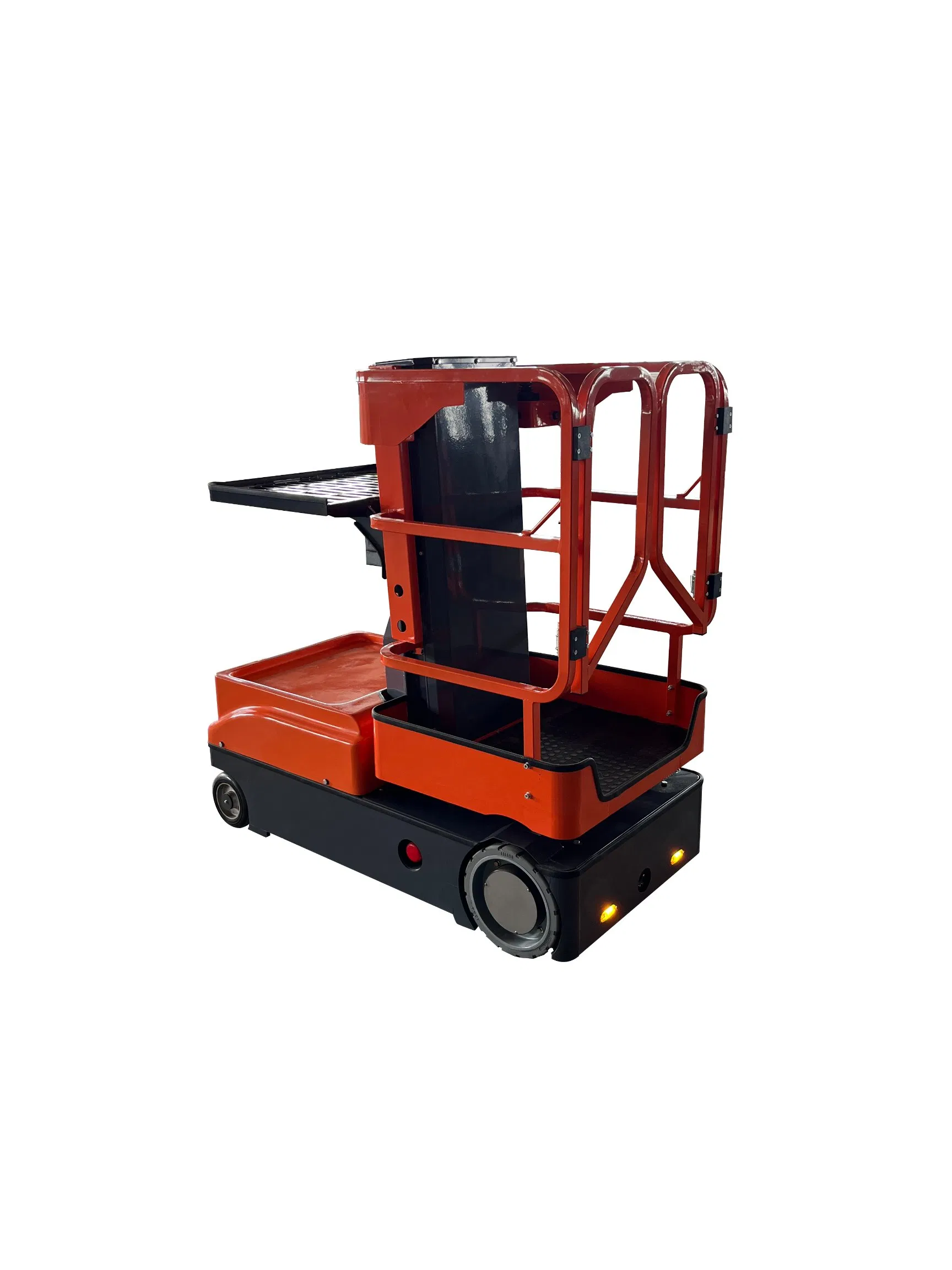 Mini Material Order Picker Handling in Warehouse