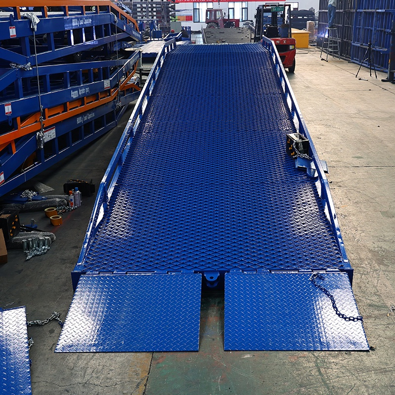 Mobile Loading Dock Ramp/Mobile Container Forklift Ramp/Used Mobile Yard Truck Loading Ramp