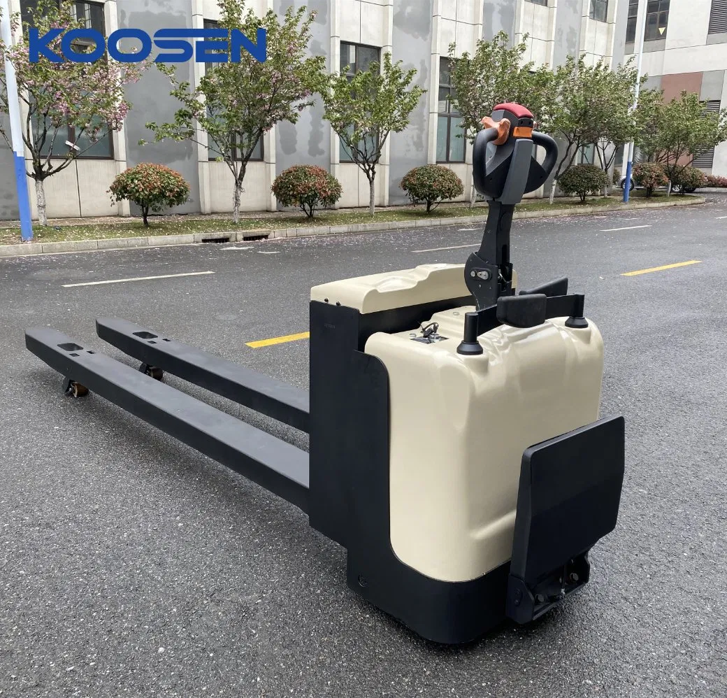 Long Reach Electric Pallet Truck for Efficient Warehouse Handling