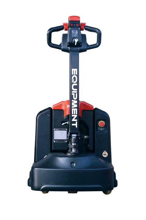 Semi Electric Hydraulic Hand Pallet Truck with Lithium Battery for Warehouse Forklifts