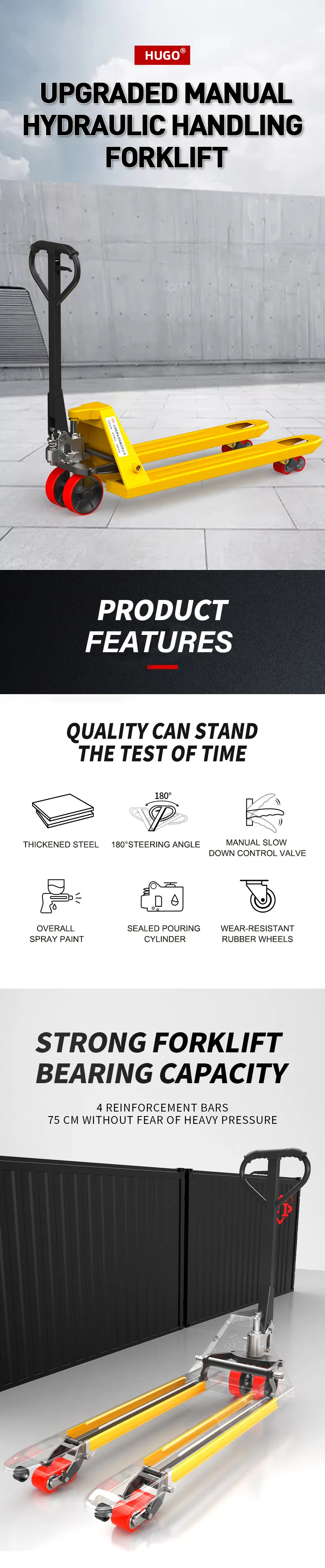 Manual Pallet Truck Detail 1