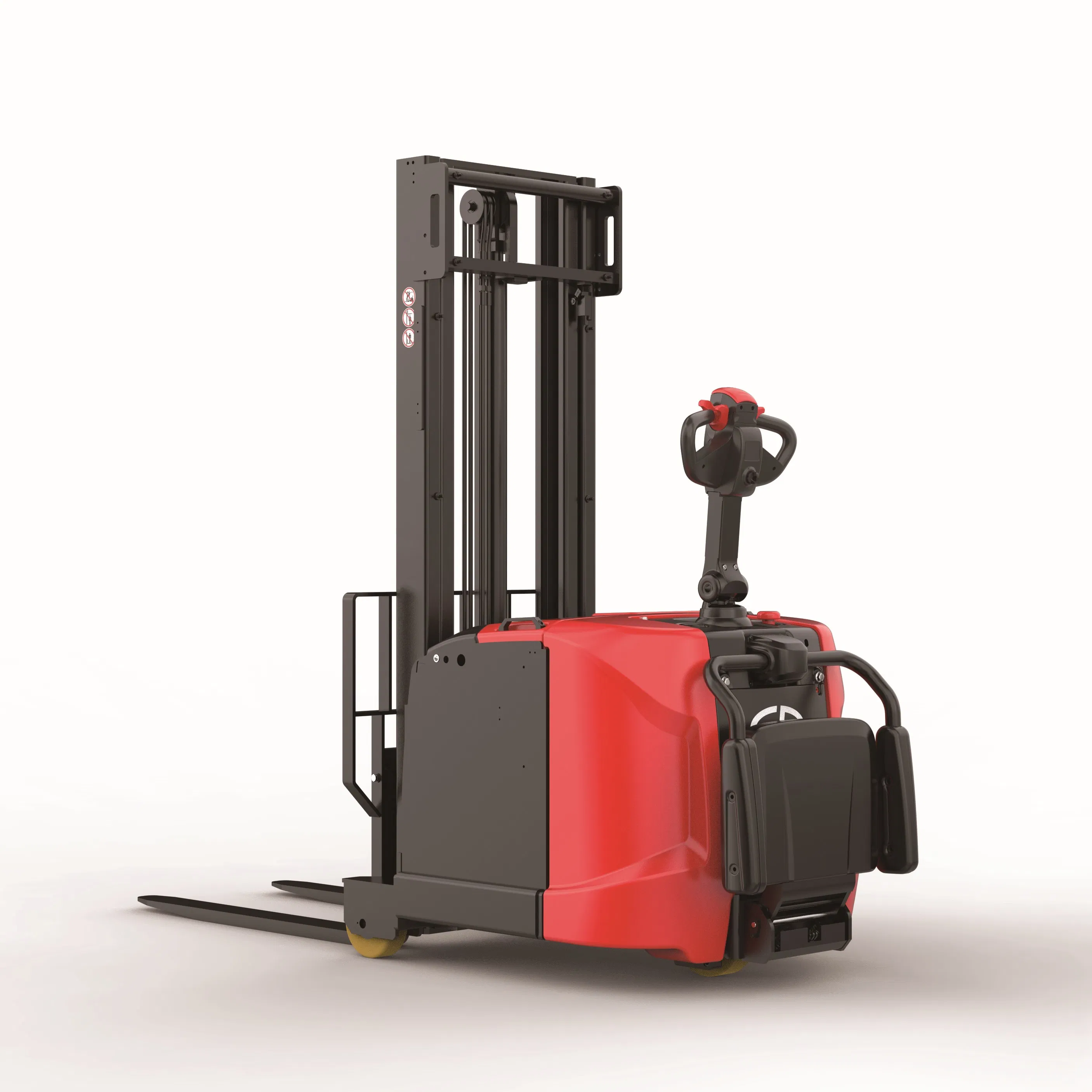 Durable Semi Electric Pallet Stacker with Advanced Safety Features Included