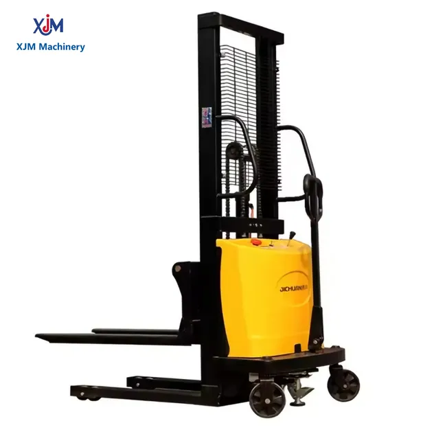 Hydraulic Pallet Stacker Side View