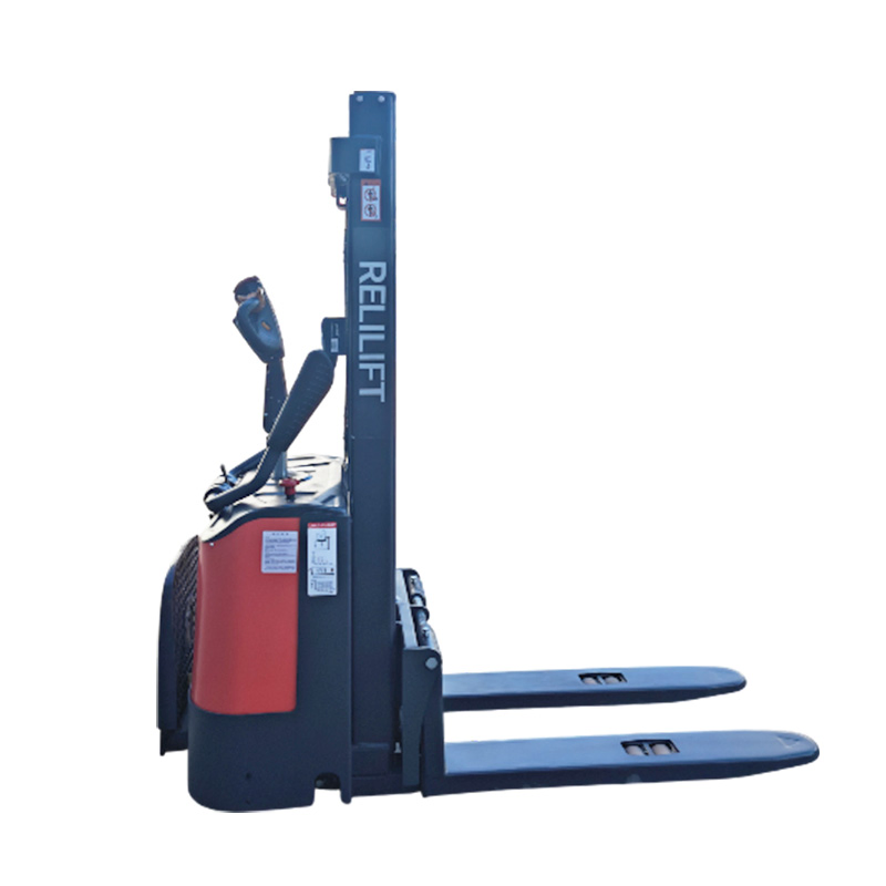 High Lift up to 5.5 Meters Full Free Triple Mast Electric Pallet Stacker 1.5 Ton Electric Stacker