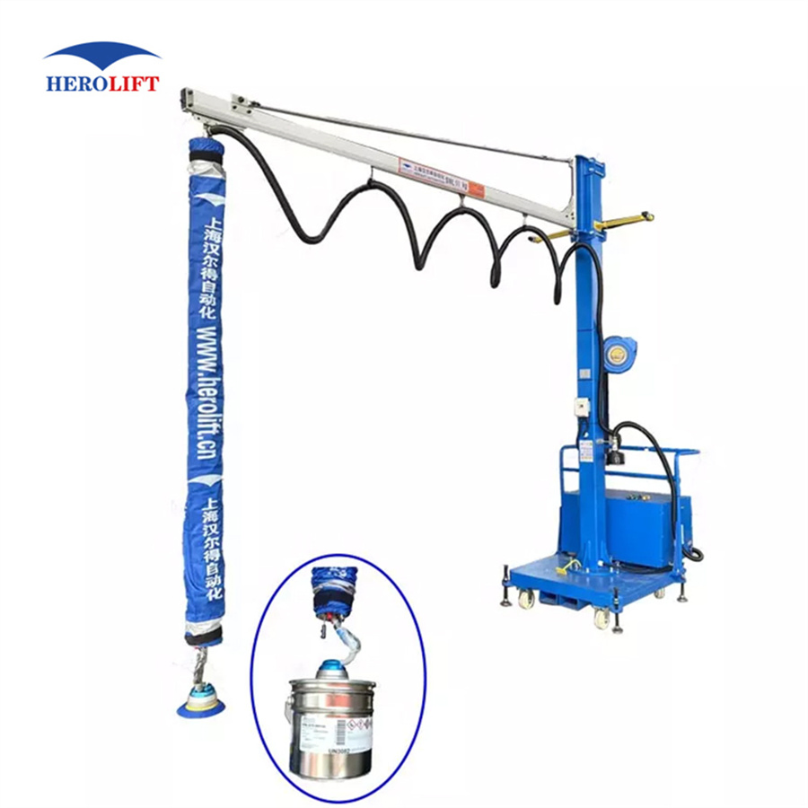 Heavy-Duty Oil Drum Lifter with Vacuum Suction Technology