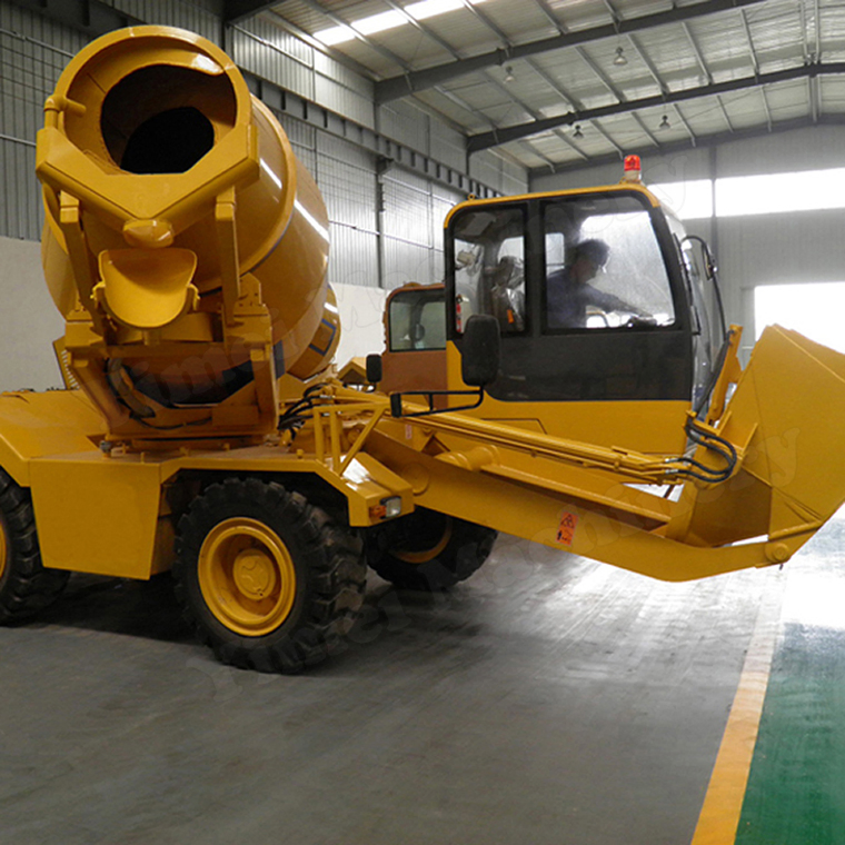 Automatic Self Propelled Mobile Heavy-Duty Vehicle Variable Capacity on-Site Hydraulic Discharge Wheel Drum Cement Mixing Concrete Mixer Truck