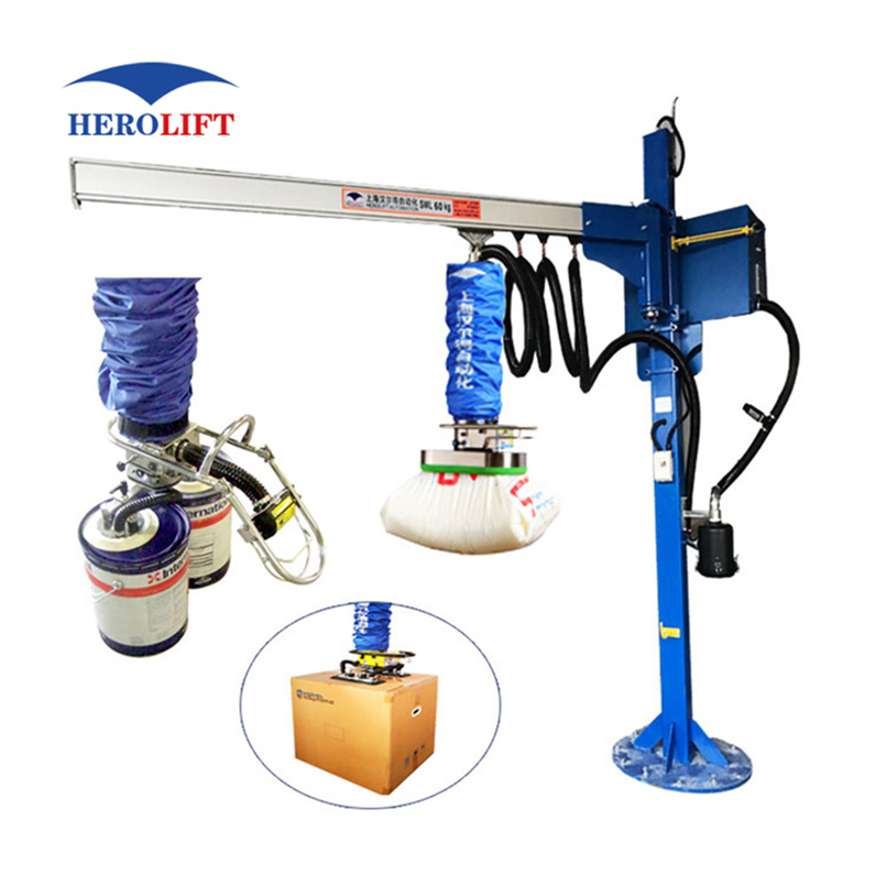 Oil Drum Lifting Lifter with Hook and Vacuum Suction Cup Clamp
