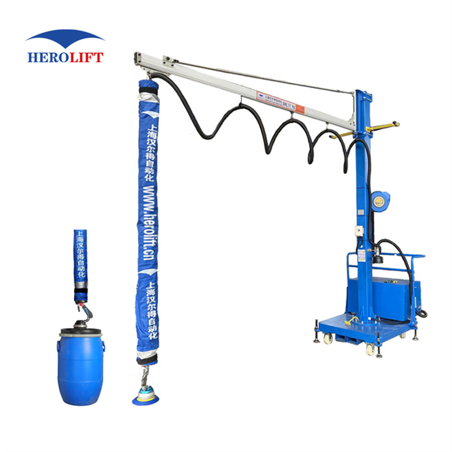 Heavy-Duty Oil Drum Lifter with Vacuum Suction Technology
