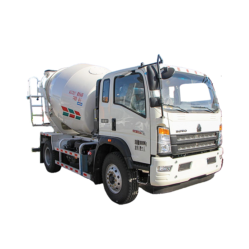 HOWO 4X2 Six-Wheel Concrete Mixer Truck with 6 Cube Mixing Drum 6-Cube Cement Mixer Truck for Sale