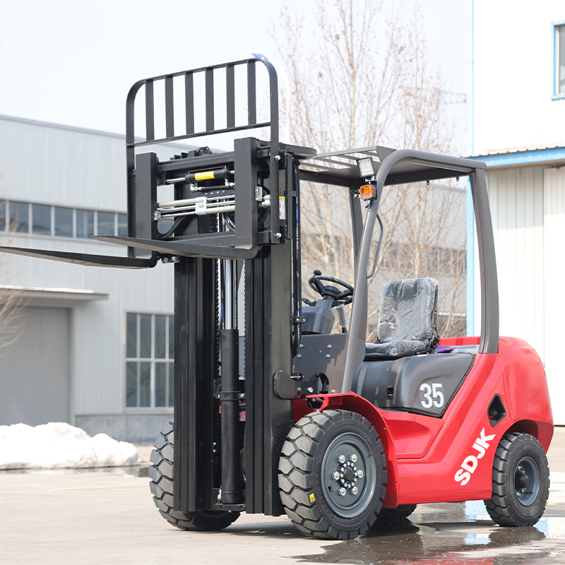 3 Tons Small Forklift Warehouse Handling Diesel Power Can Be Customized Small Forklift Manufacturer Direct Sales Balanced Forklift Truck