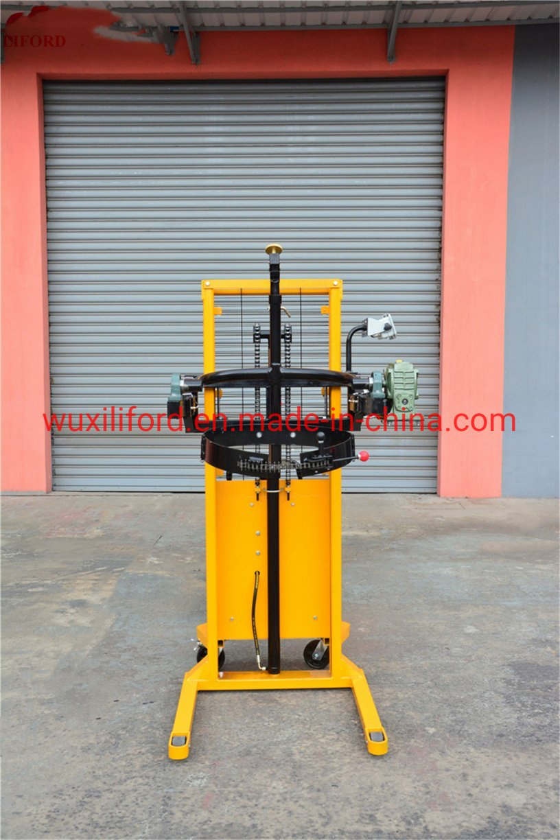 520kg DC Drum Lifter Rotator with Powered Lift and Rotation