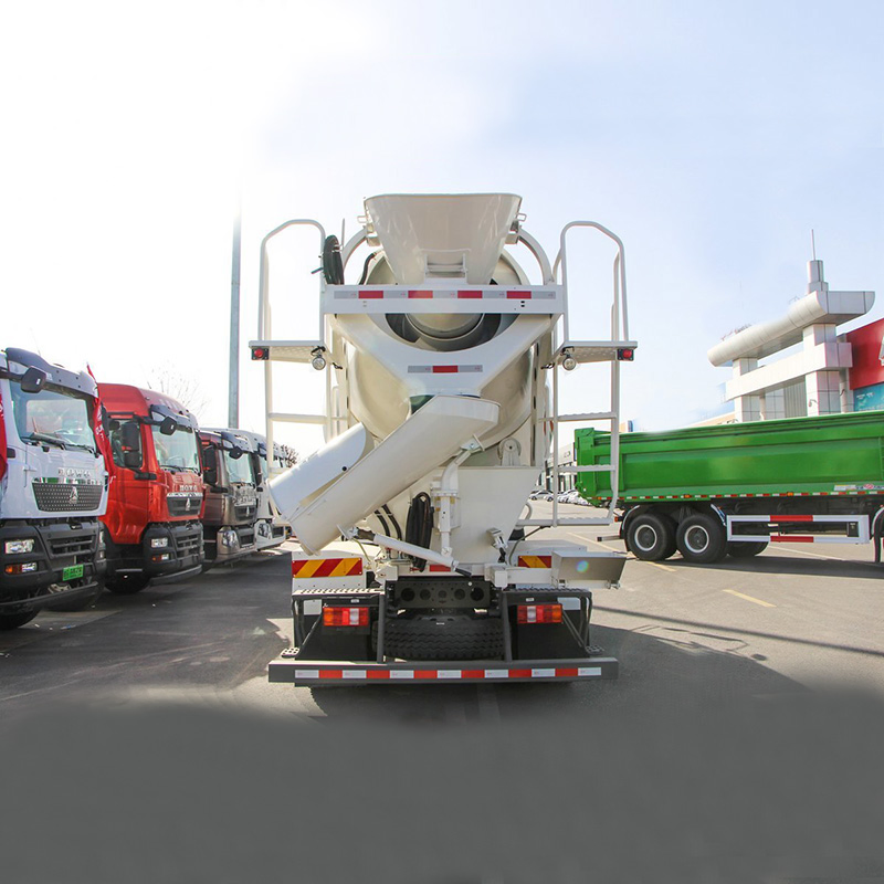 HOWO 4X2 Six-Wheel Concrete Mixer Truck with 6 Cube Mixing Drum 6-Cube Cement Mixer Truck for Sale