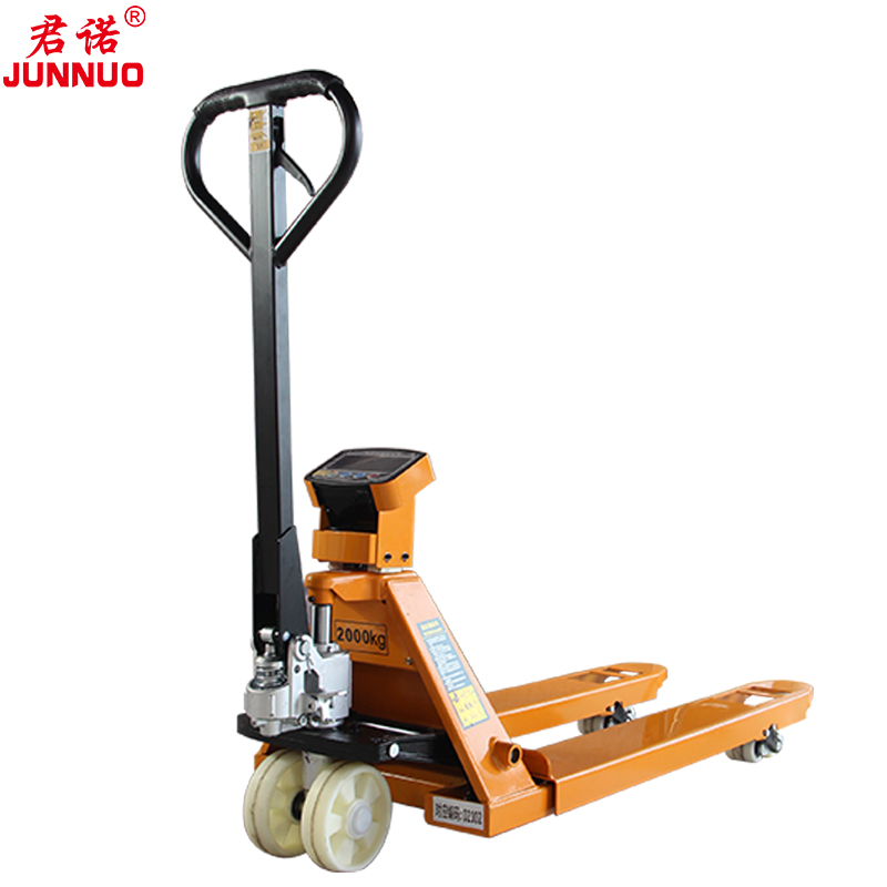 2000 Kg 3 Ton Pallet Jack Scale Electronic Forklift Weighing Scale Hand Pallet Truck with Weigh Scale