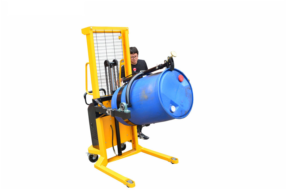 Oil Drum Handling Rotation Steel &amp; Plastic Drum Rotator with Optional Instruments
