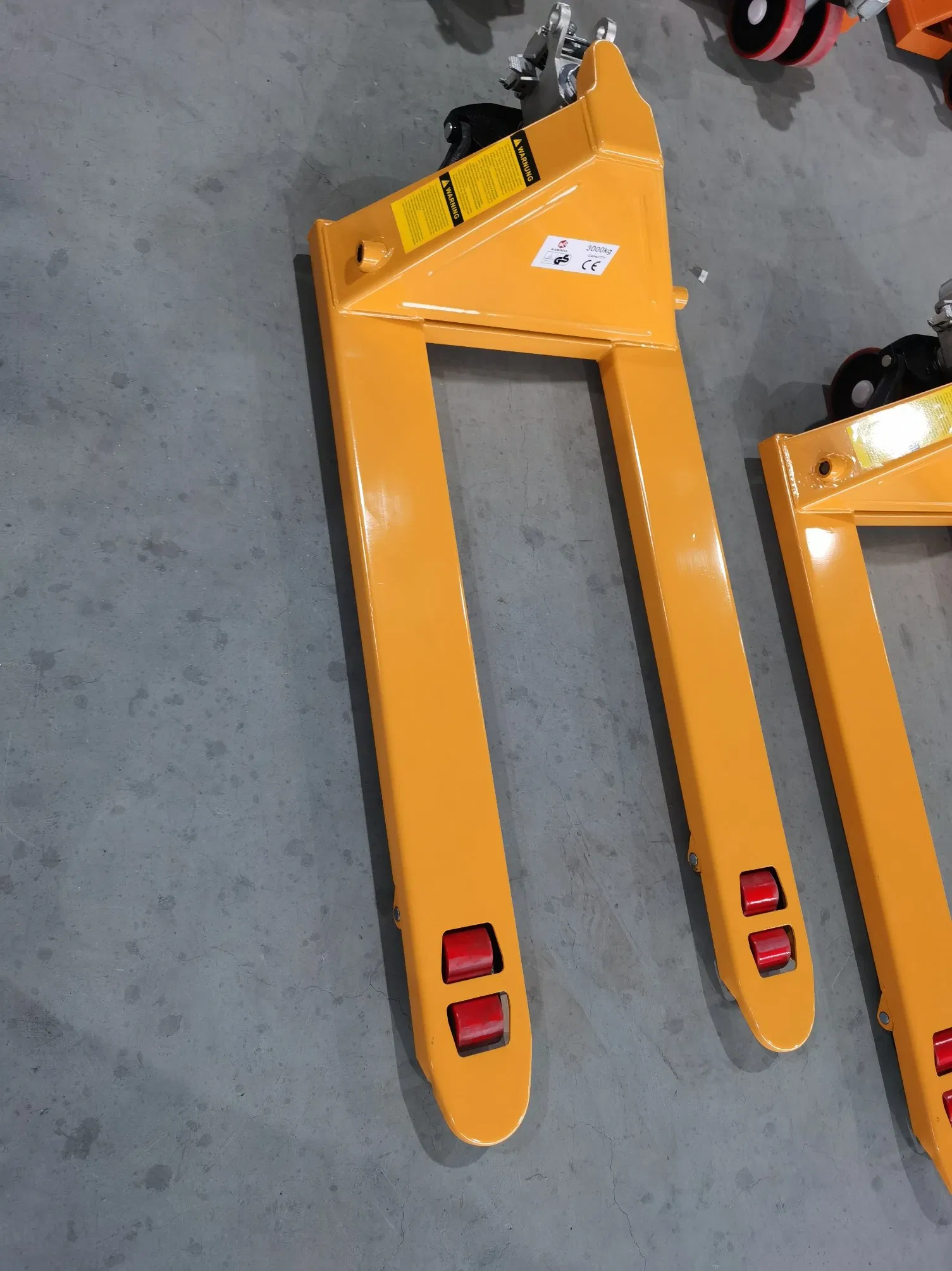 2500kg PU Wheel Nylon Wheel Lift Cargo Equipment Manual Hand Forklift Pallet Truck