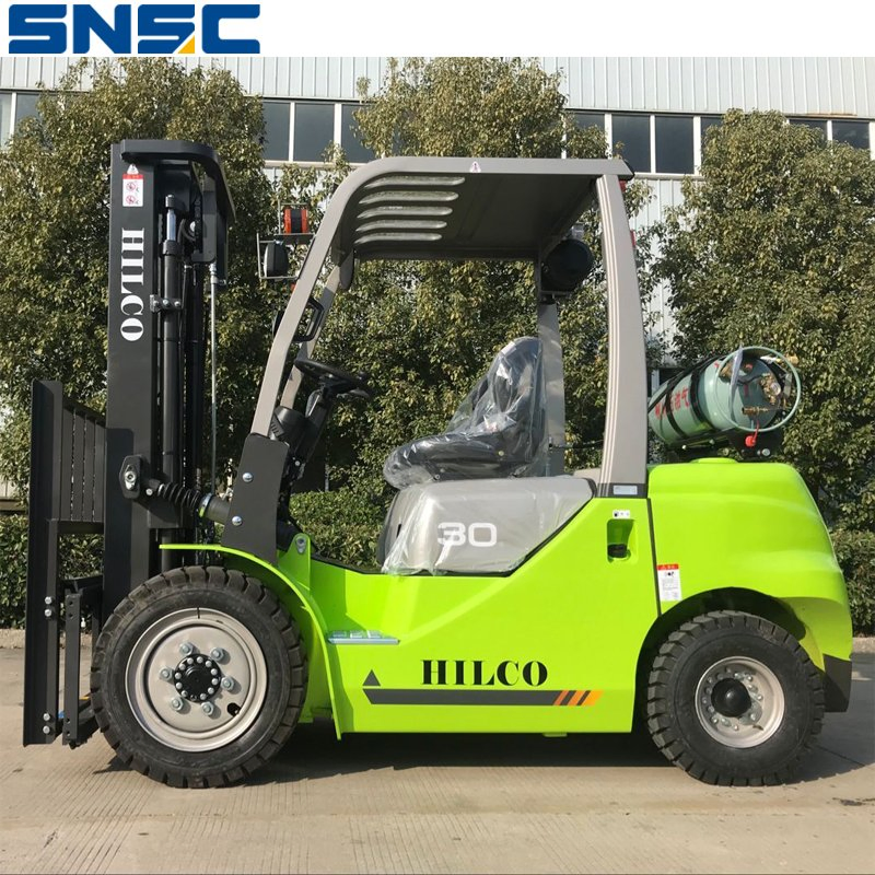 3ton Gasoline LPG Dual Fuel Forklift Truck