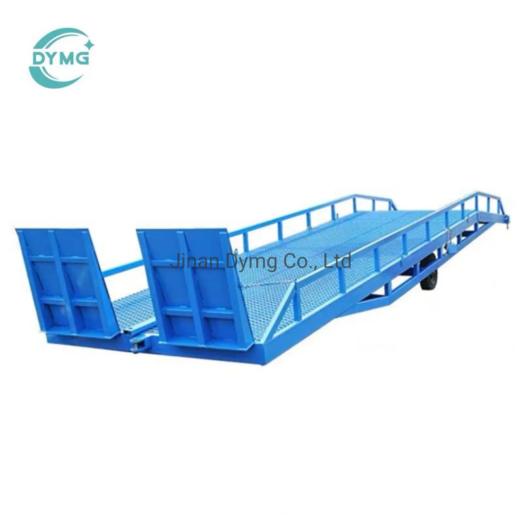10ton Movable Hydraulic Dock Leveler Mobile Container Loading Ramp