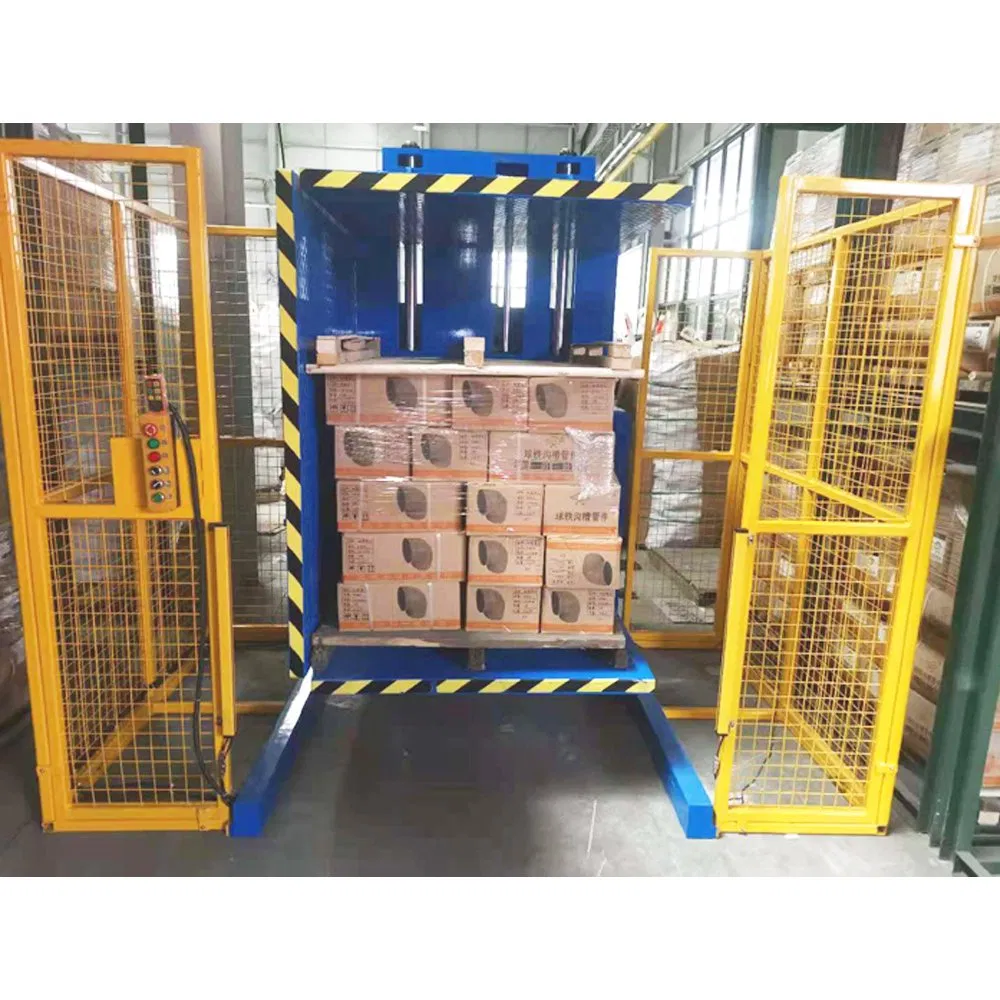 High Quality Cylinder Battery Electric Pallet Inverter Plastic Drum Tilter