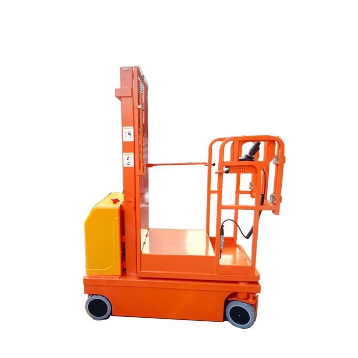 Hydraulic Material Handling Order Selector Equipment Electric Order Picker
