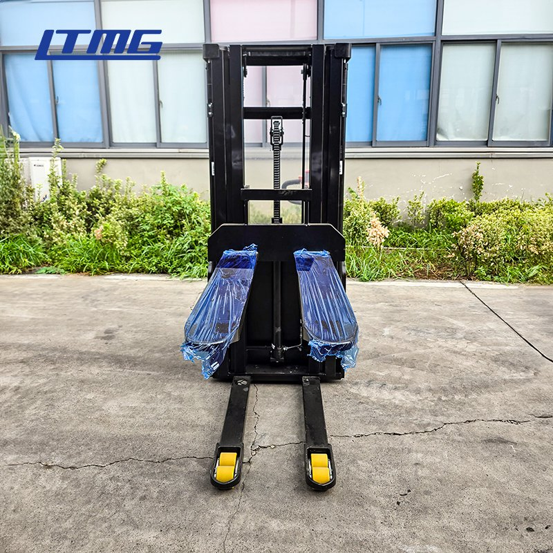 1.5ton 1500kg Lifting Height 3000mm Walkie Fully Battery Operated Electric Pallet Stacker for Warehouse