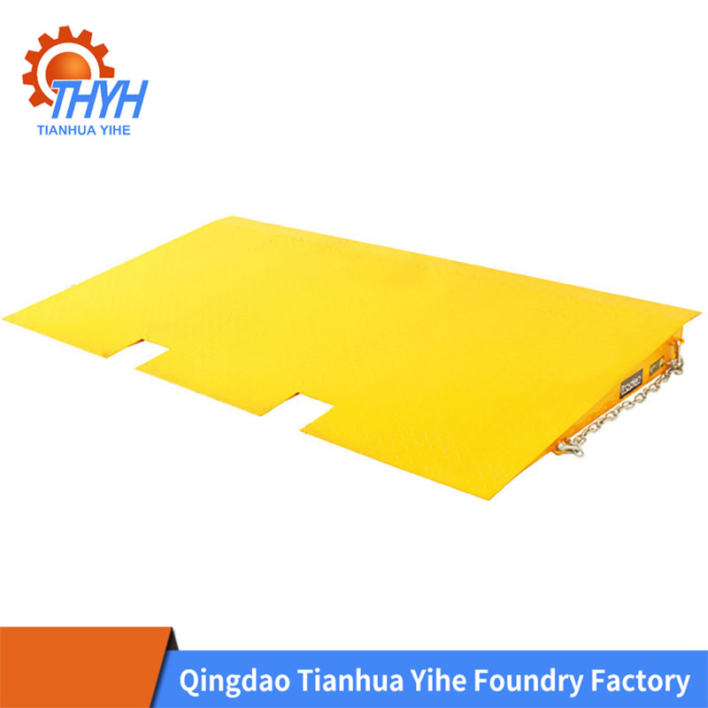 6-15ton Adjustable Height Container Hydraulic Mobile Loading Dock Yard Unloading Ramps for Forklift Truck Warehouse