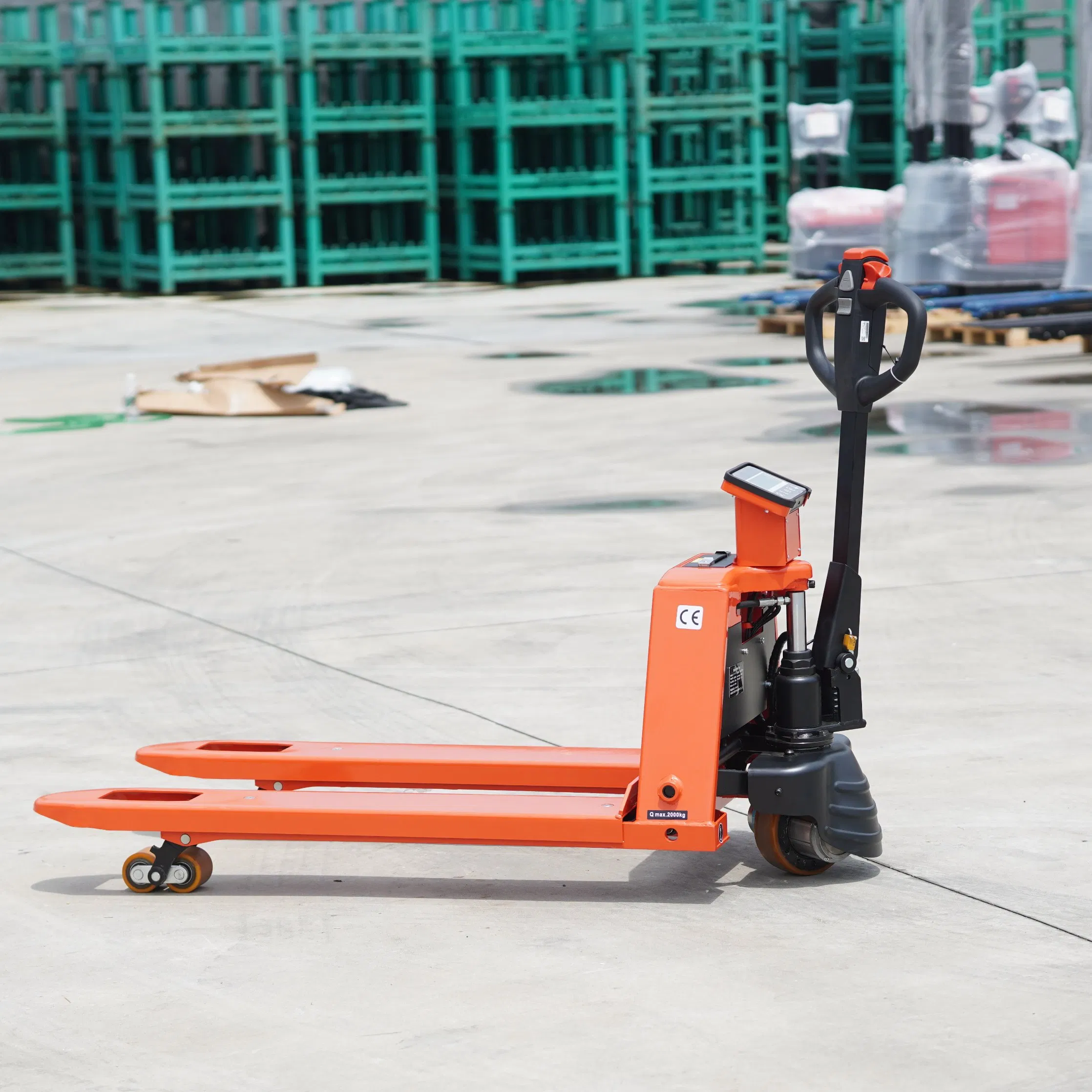 Heli T-Digital 2ton Precision Weighing Full Electric Pallet Truck Scale
