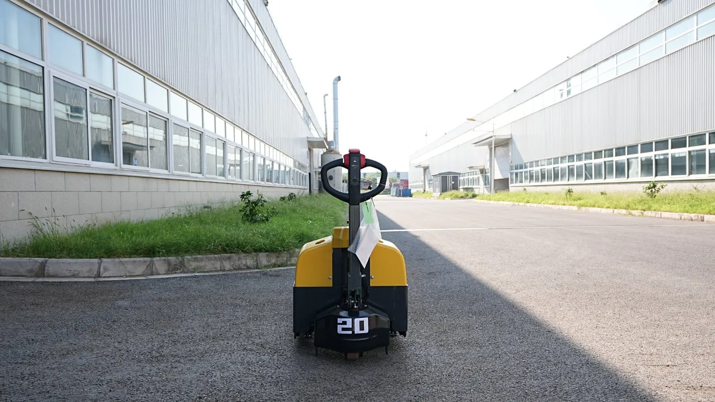 Heavy Duty High Lift Stand on Pallet Forklift 1000kg 1t 2 Ton Electric Rider Stacker for Sale