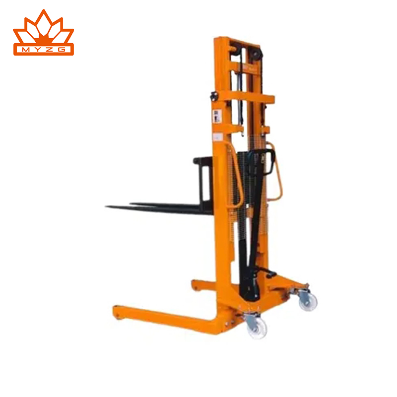 China Hyster 0.5/0.7/1.0ton Forklift Pallet Stacker Fully Electric Self Lifting Stacker
