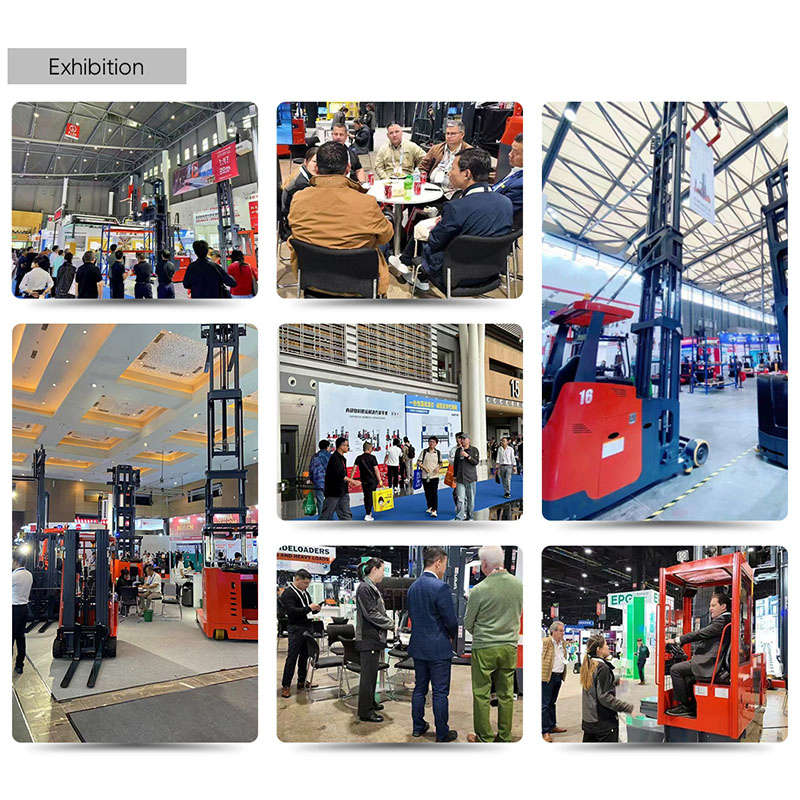 Height Counterbalance High Sit Down Hydraulic Electric Reach Stacker for Material Handling/Warehouse/Sales/Lift/Pallet