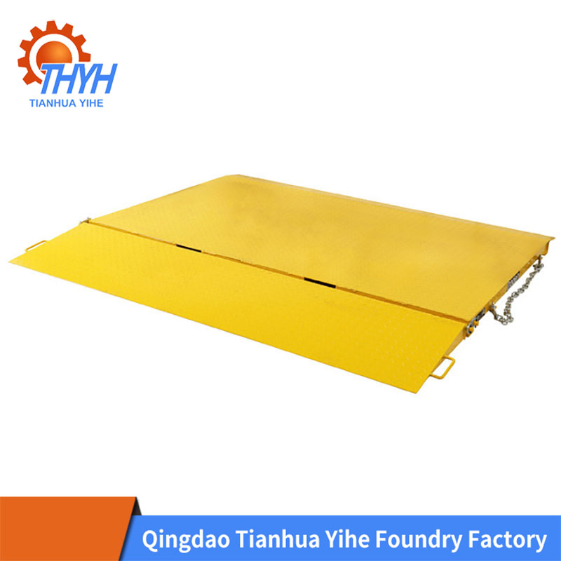 6-15ton Adjustable Height Container Hydraulic Mobile Loading Dock Yard Unloading Ramps for Forklift Truck Warehouse