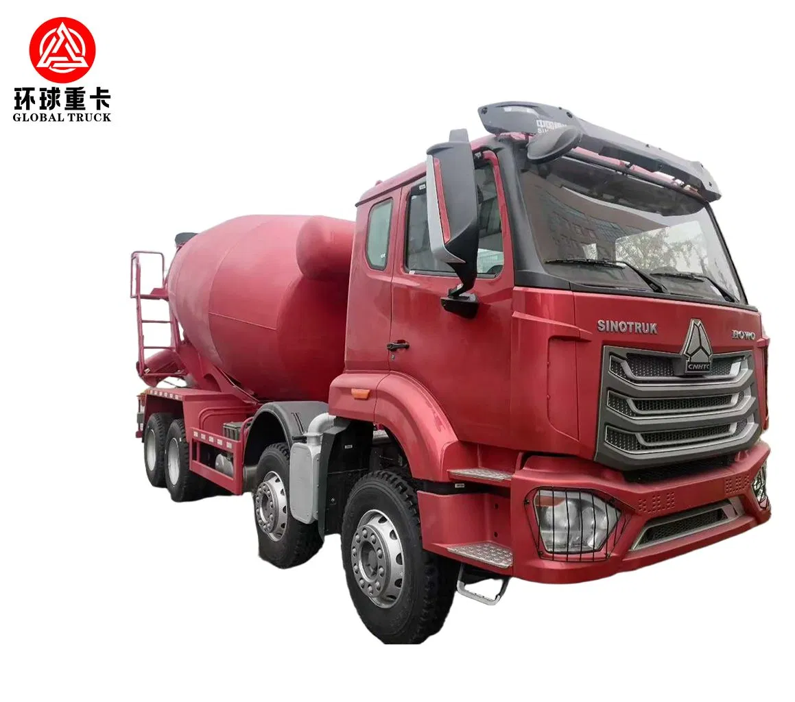 Sinotruk HOWO Ready Mix Cement Mixer Truck Durable Steel Drum Reliable Hydraulic Drive for Long Distance Transport