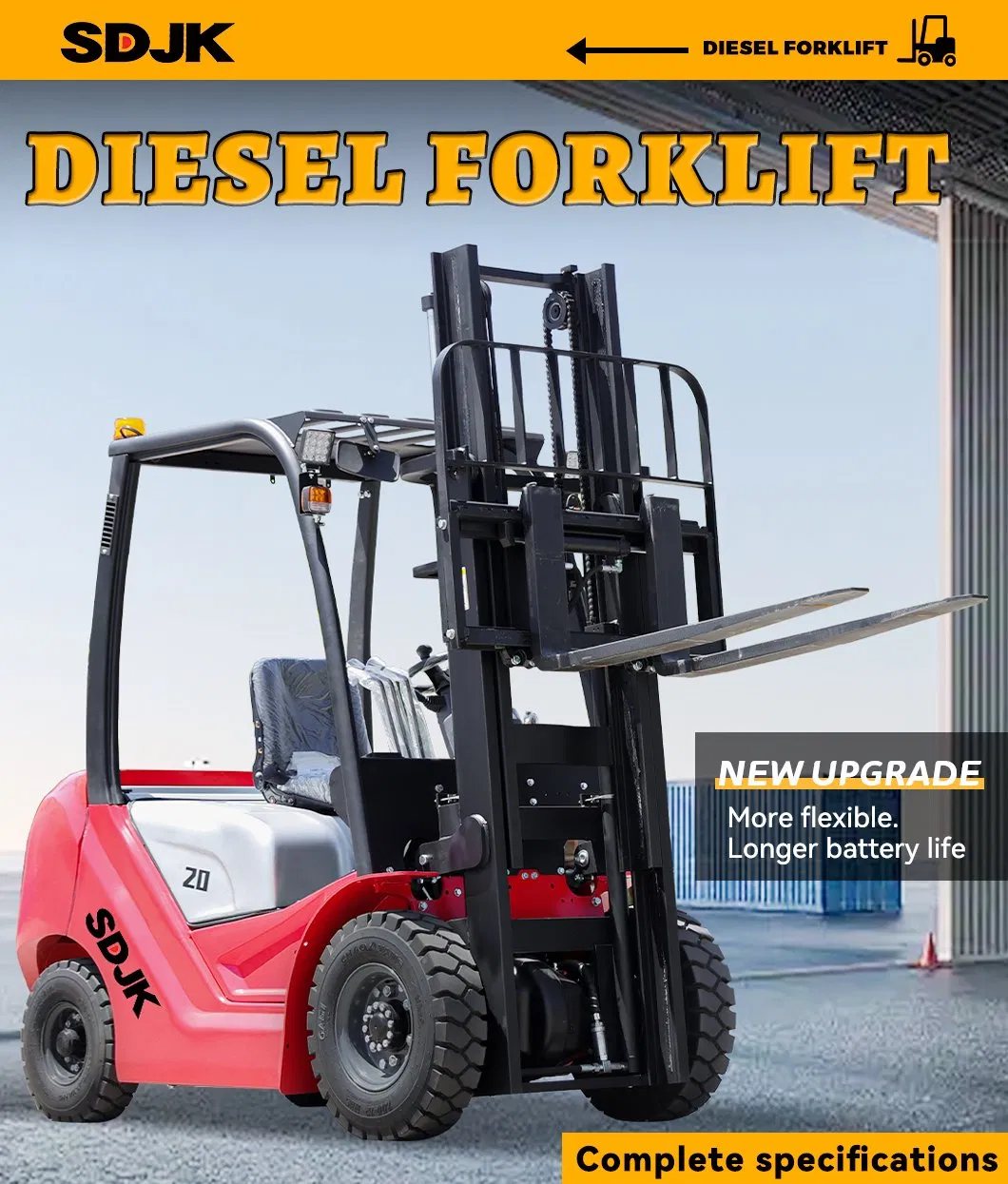 Diesel Forklift Display
