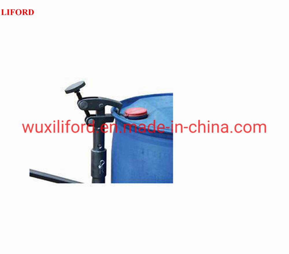 Da450-1 Oil Drum Hydraulic Palletizer Drum Tilter with Weighing Scale Manual Drum Lifter