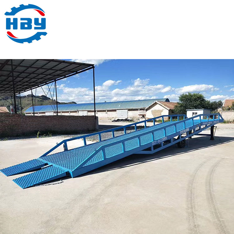 Hot-Sale 6ton-20ton Hydraulic Mobile Loading Ramp/Forklift Ramp/Dock Leveler/Container Loading Ramp