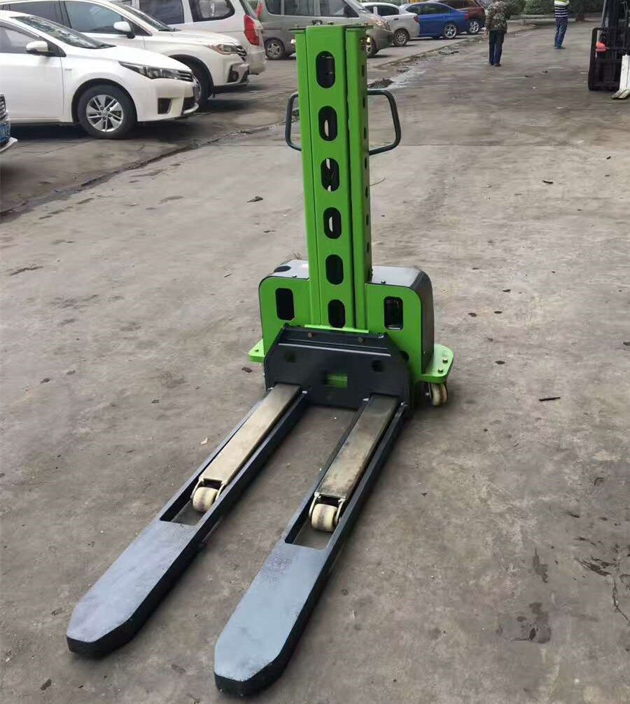 High Lift 1300mm 0.5t Noelift USA Self Loading Pallet Stacker