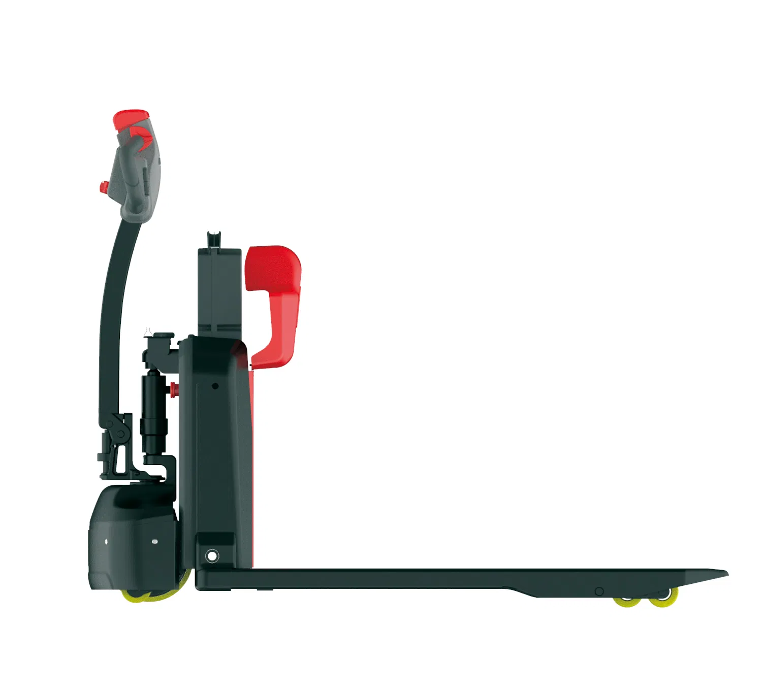 Semi Electric Hydraulic Hand Pallet Truck with Lithium Battery for Warehouse Forklifts