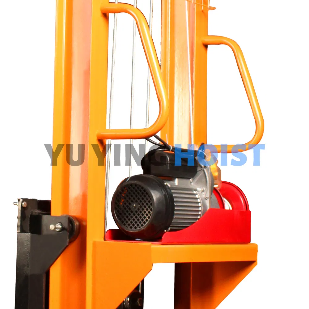 New Fully Electric Pallet Stacker, Mobile and Stationary, 1-5 Tons